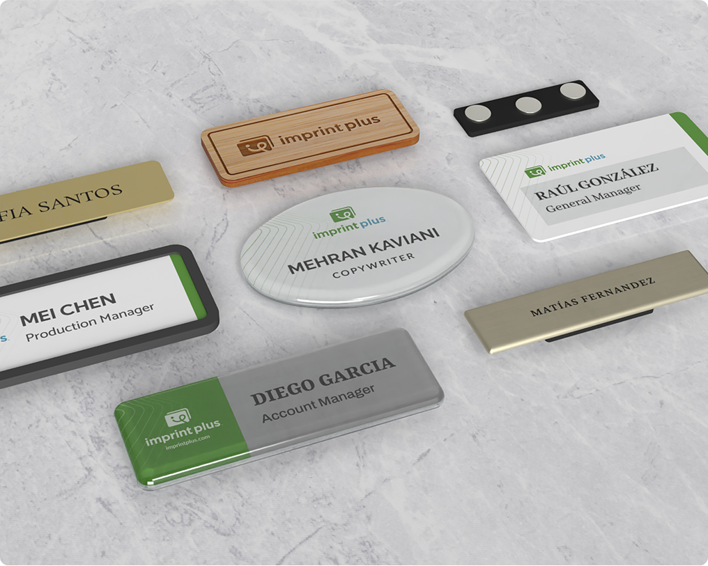 Name badges