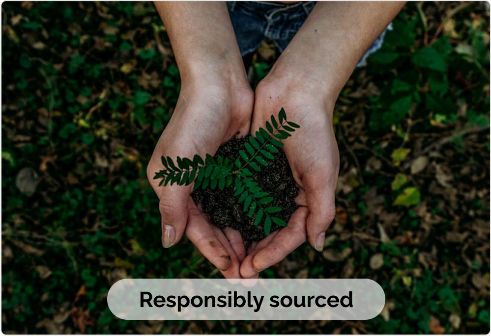 Responsibly sourced