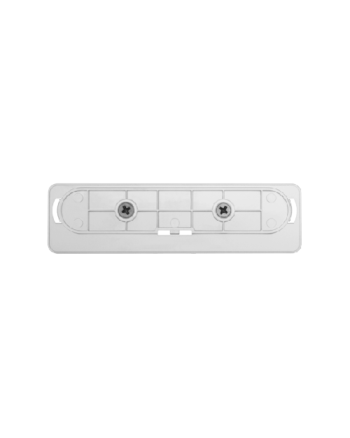 Contemporary Sign Fastener-Clear Sign Wall Mount Plate