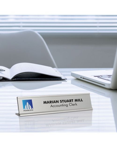 Reusable Metal Office Signs