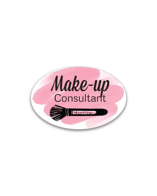 Cosmetics Badges Make-Up Consultant