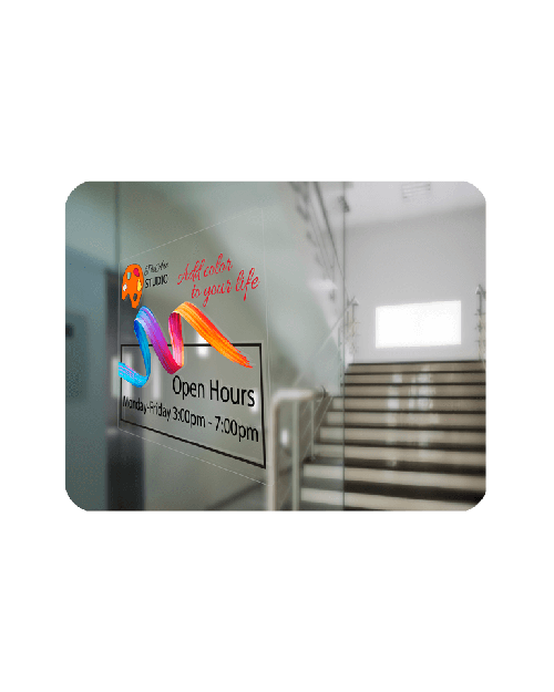 static cling window decals for Business