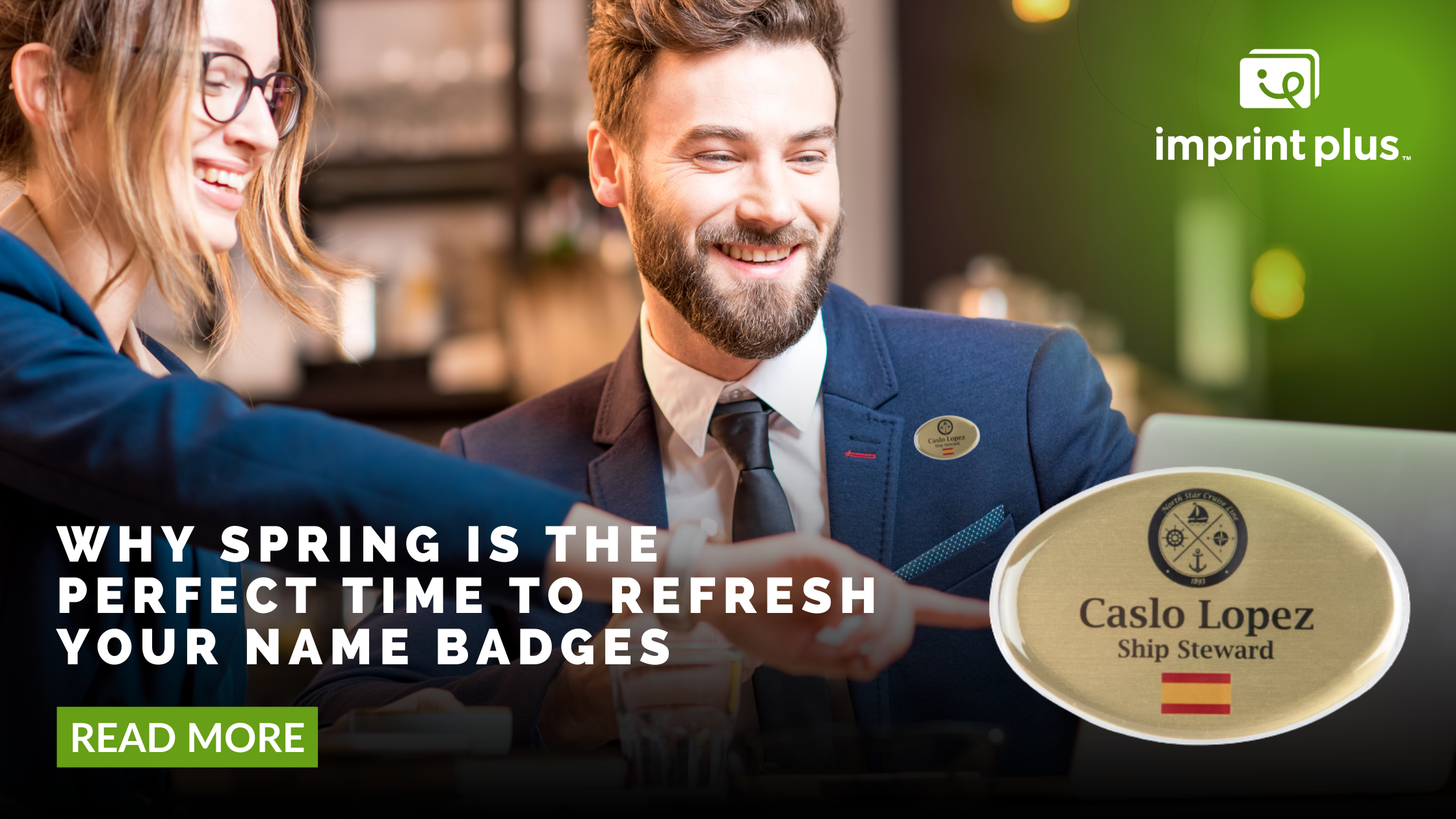 name badges for spring, reusable name tags for employees, employee name tags