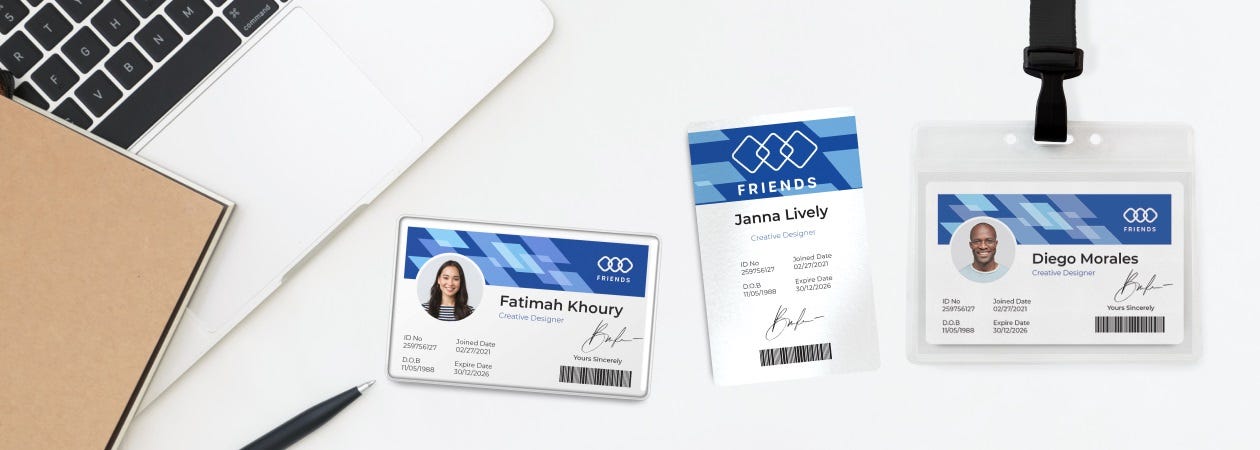 Business ID Cards in Specific Industries