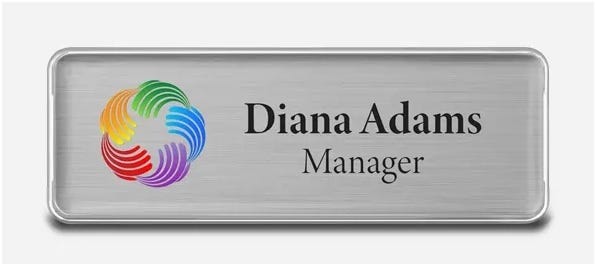 Reusable Name Tags