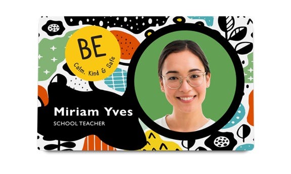 custom ID badge