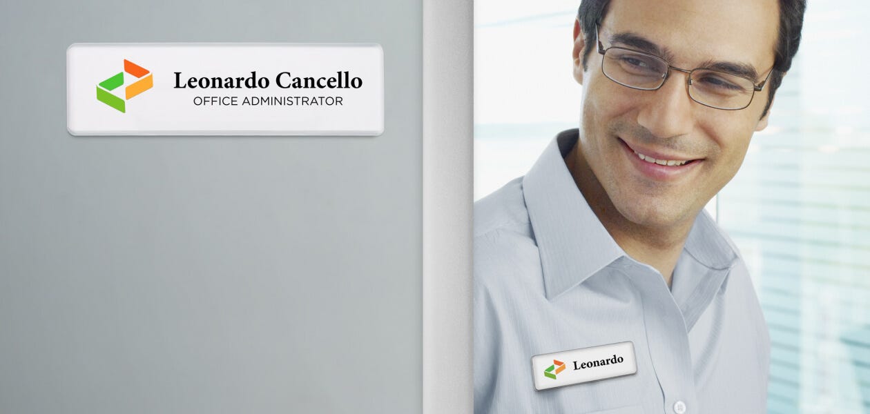 wall name plate