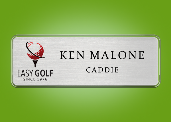 Write on name badge in retail industry