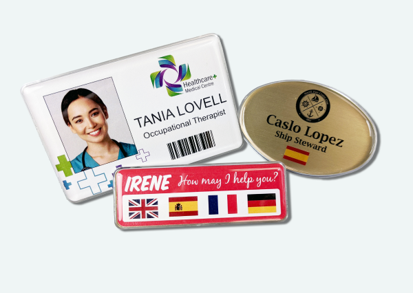 Reusable namebadge