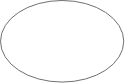 Oval lenscover for name tags Oval lenscover