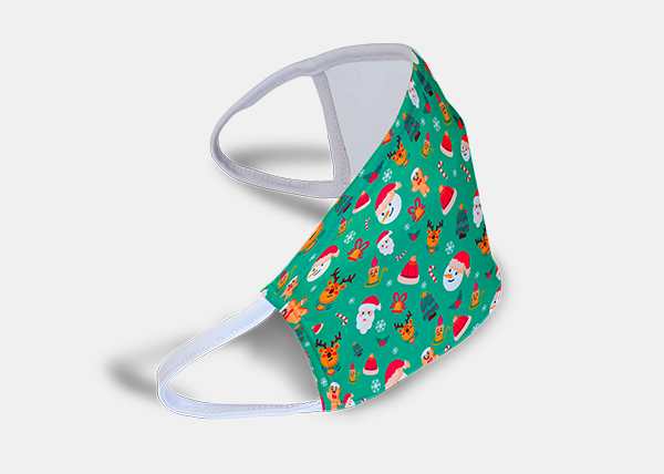 santa face mask