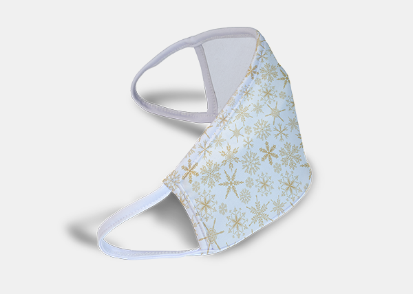 snowflake face mask
