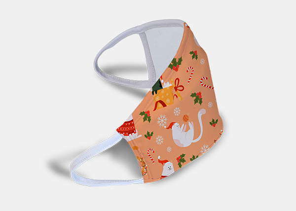 holiday vibe face mask