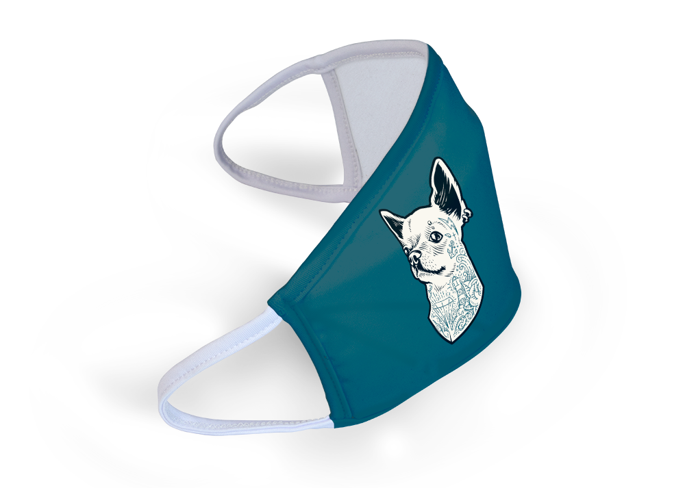 face mask dog